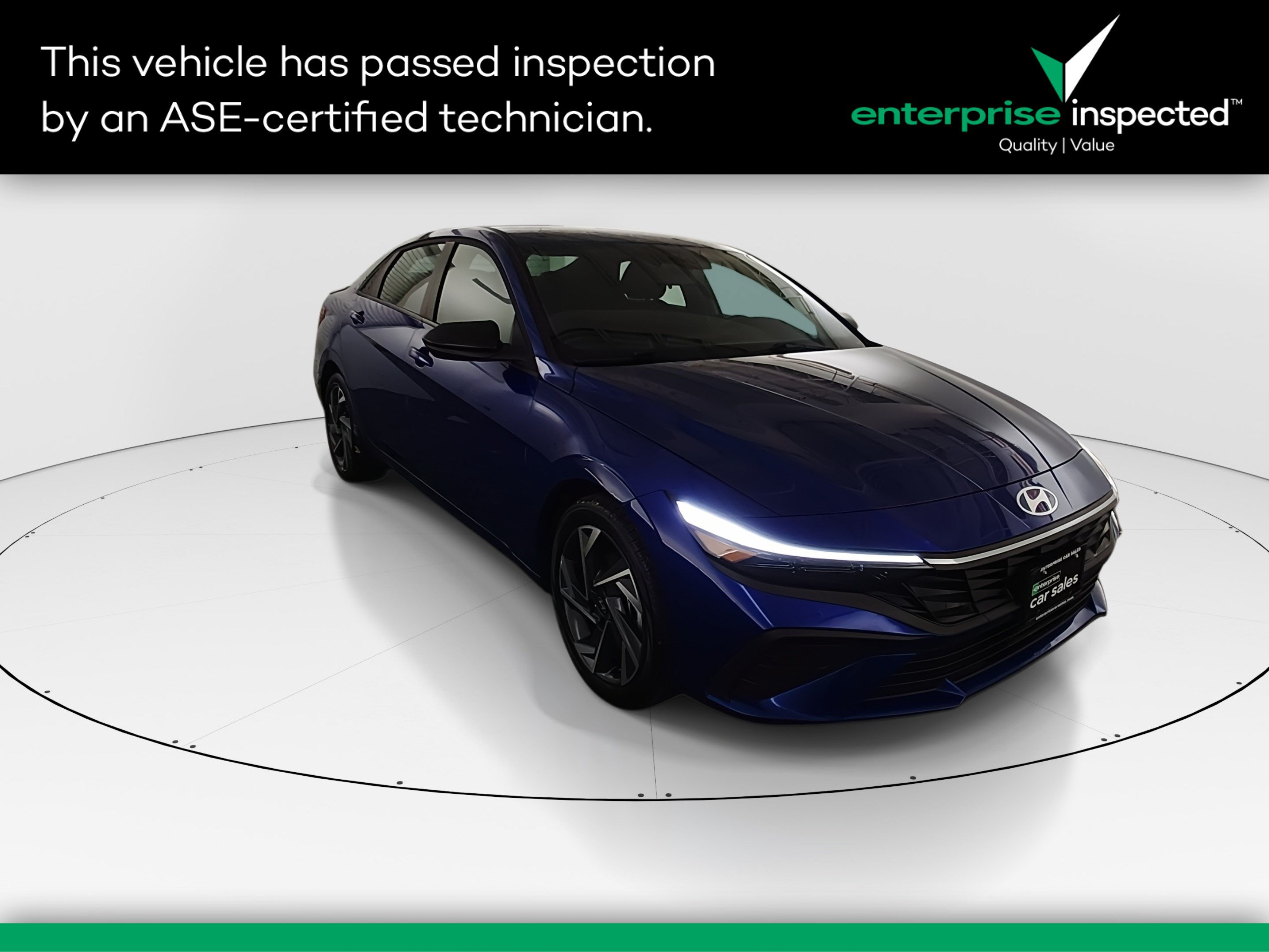 2025 Hyundai Elantra Blue