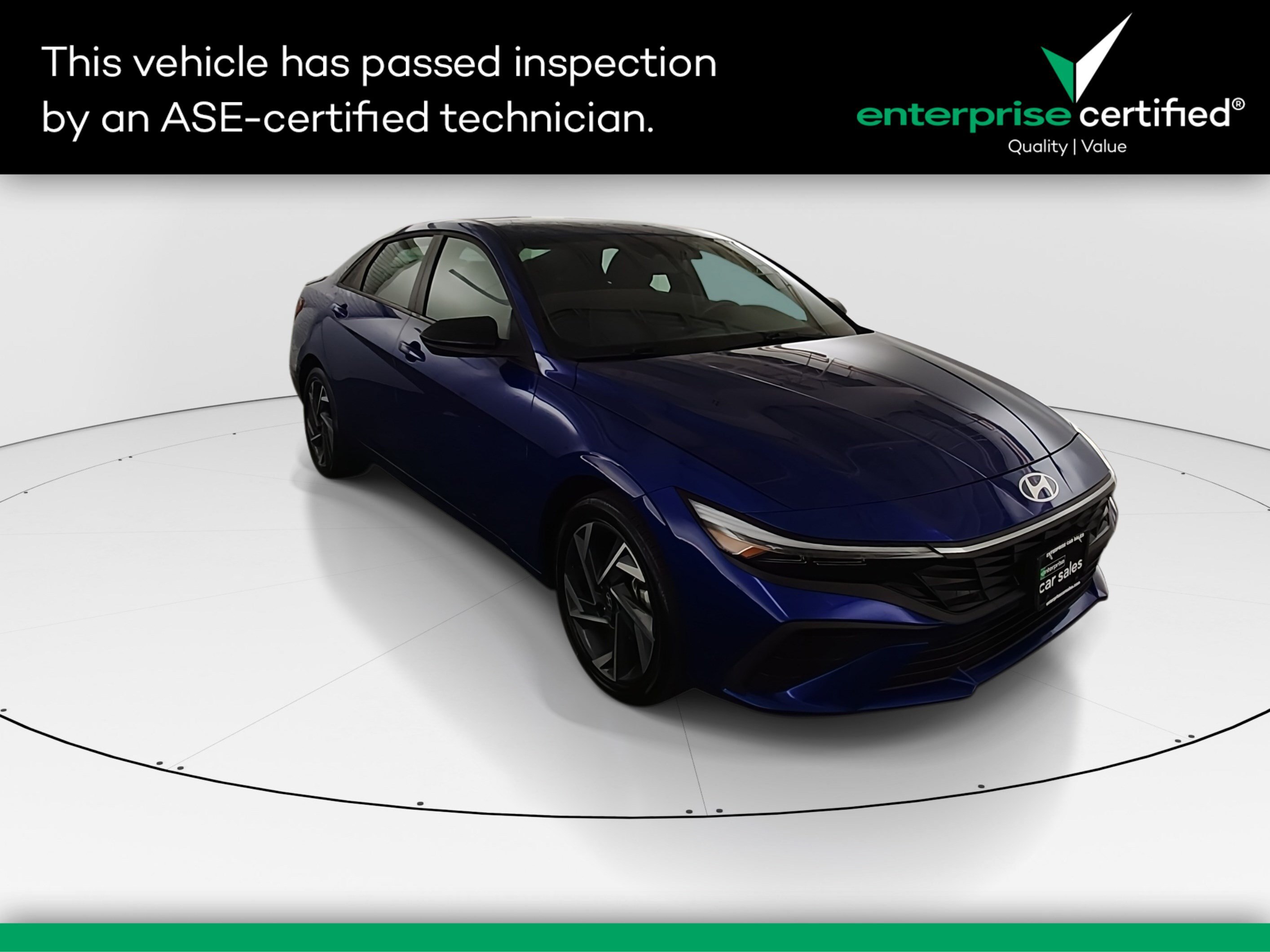 2025 Hyundai Elantra Blue