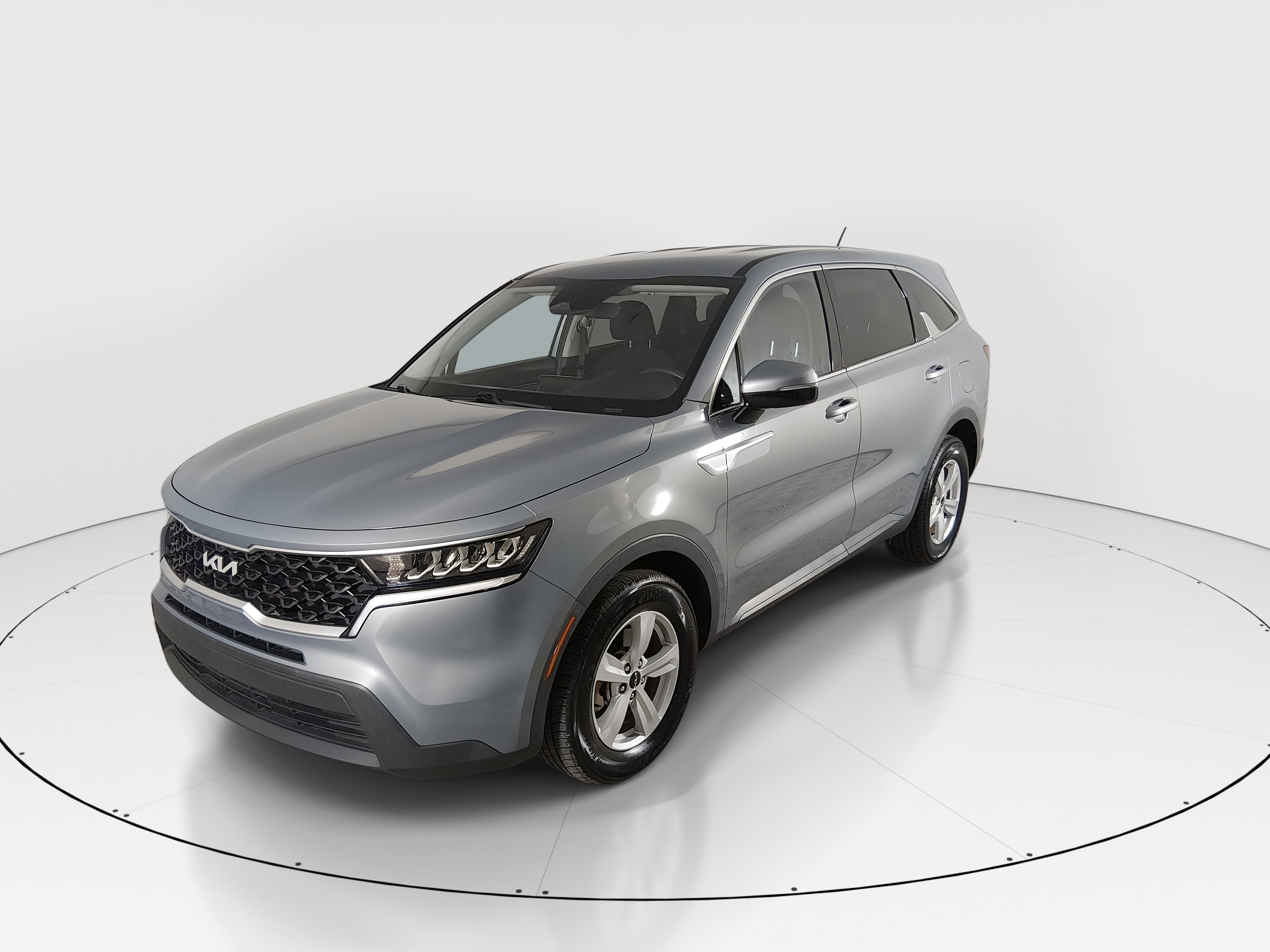 2023 Kia Sorento — rear three-quarter view