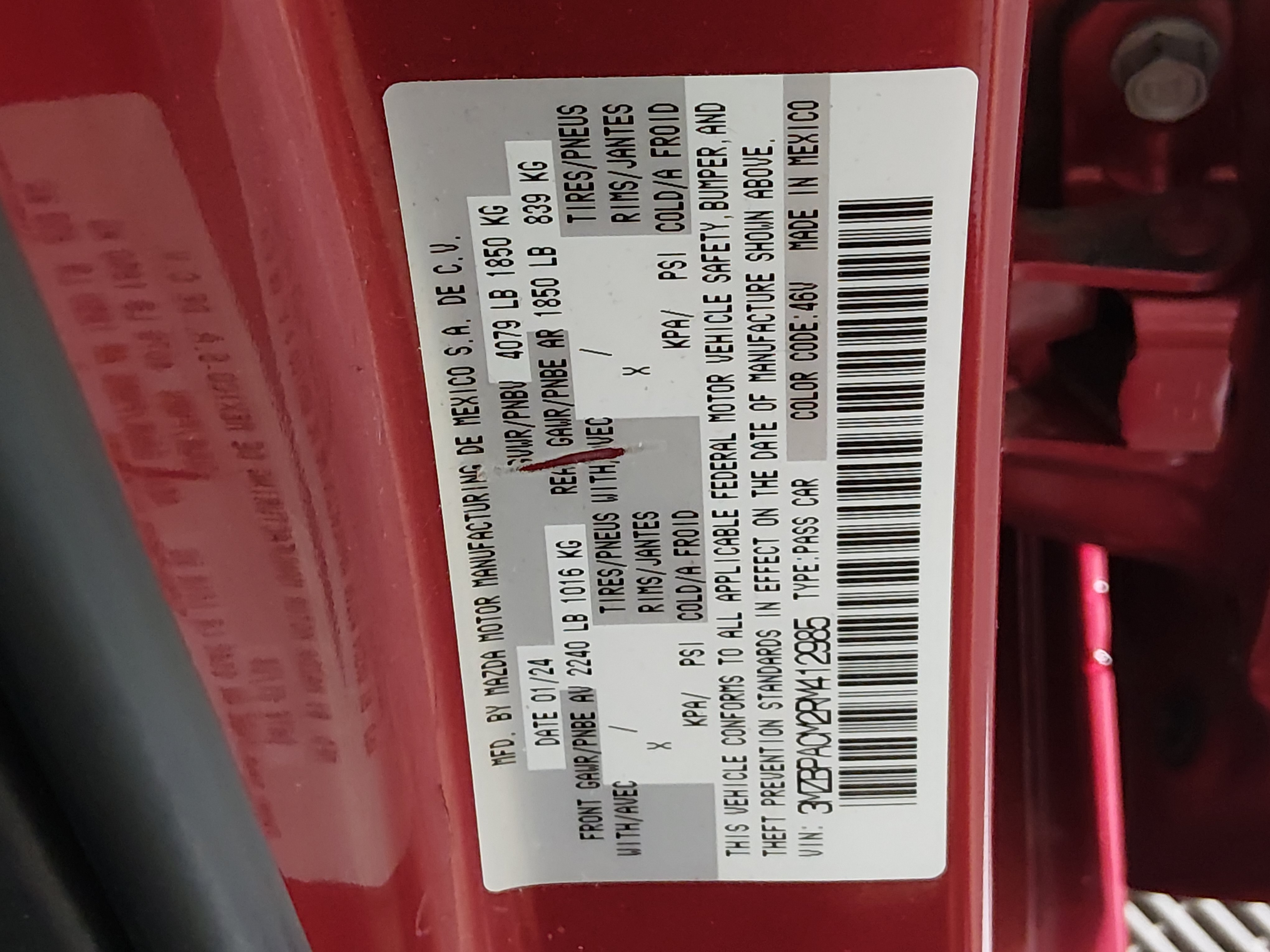 2024 Mazda Mazda3 Preferred - Photo 20