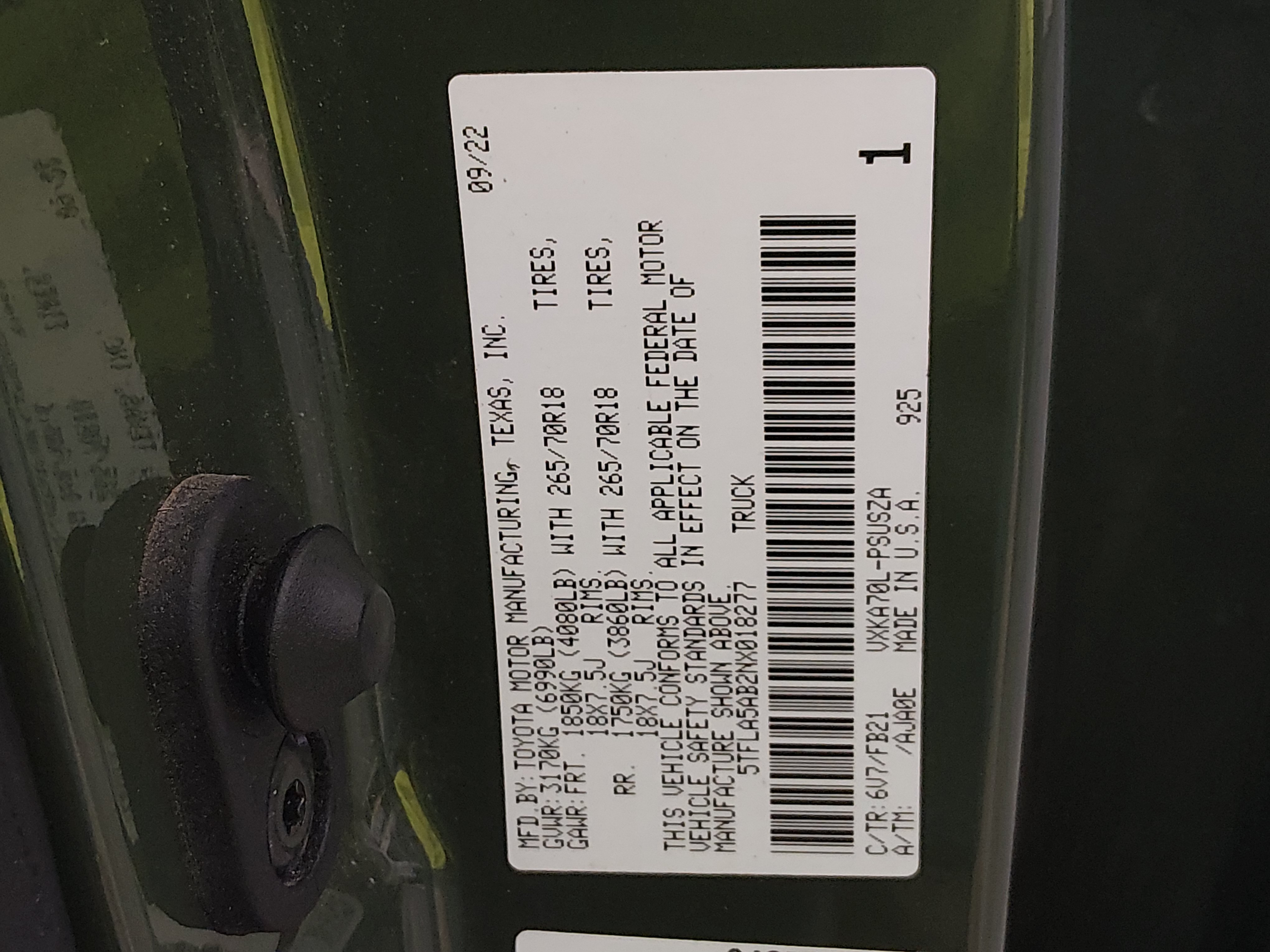 2022 Toyota Tundra SR5 - Photo 20